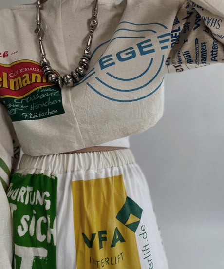 【RE;CIRCLE】 RE Eco-Friendly Bag Short Top / 220825-006