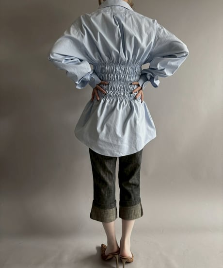 【RE;CIRCLE】 RE Shirring Shirt / 260409-010