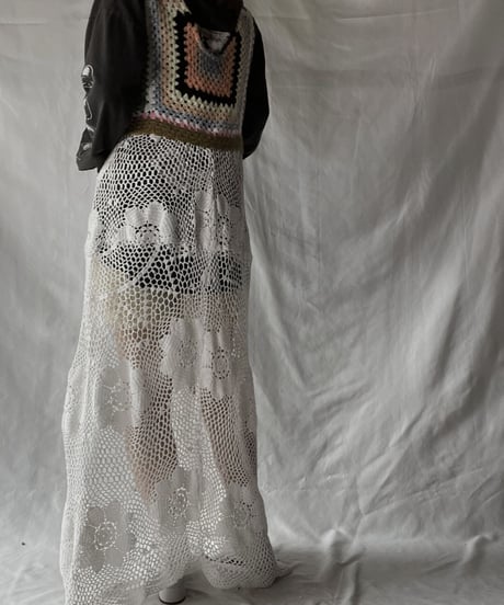 【RE;CIRCLE】 RE Granny × Crochet N/S Gown①/211014-011