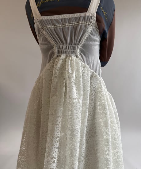 【RE;CIRCLE】 Re Parachute Lace Jump Skirt/ 250320-003