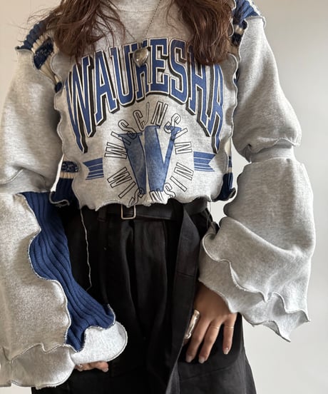 【RE;CIRCLE】 RE Mellow Sweat Top + Muffler  /  241226-004