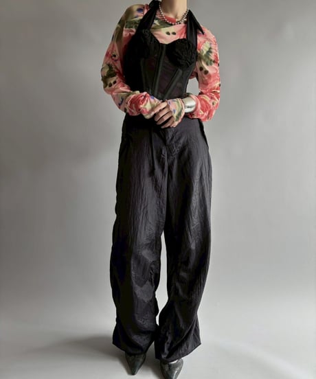 【USED】 Design sheer top/250920-027