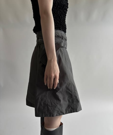 【USED】　Belted Mini Skirt/250823-005