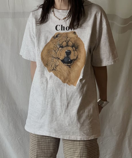 【USED】S/S T-shirt DOG⑧/210604-019