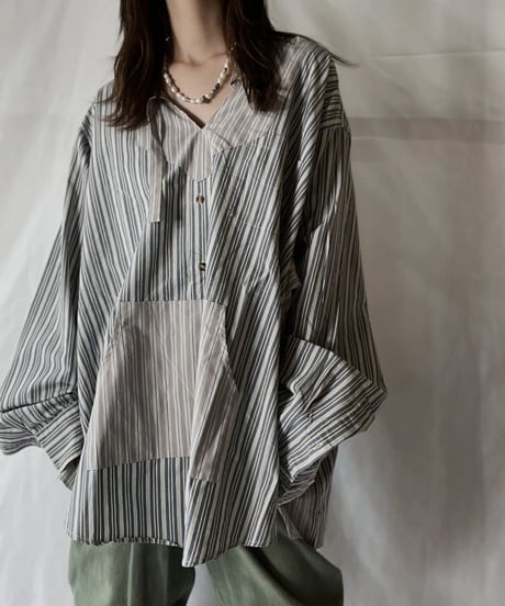 【RE;CIRCLE】 Remake Mexican Parker Shirt⑧/210906-009