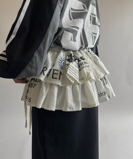 【RE;CIRCLE】 Re Eco Bag Maki Skirt /  250417-003