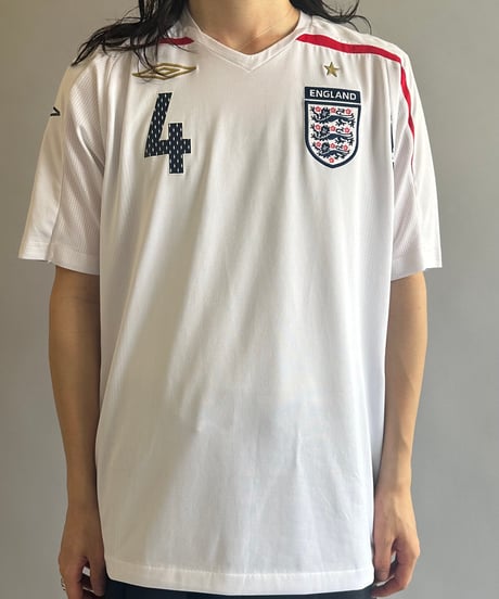【USED 】UMBRO ENGLAND Soccer Shirt /240603-042