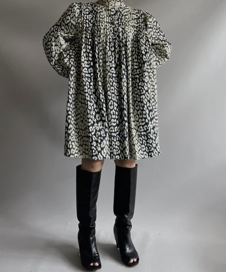 【USED】GANNI L/S Pleats Top / 231009-025