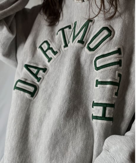 【USED】  90's USA Champion Reverse Weave Sweat DARTMOUTH/211116-032