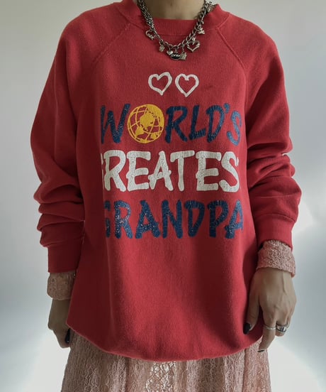 【USED】 Tultex GRANDMA Sweat Top /250111-026