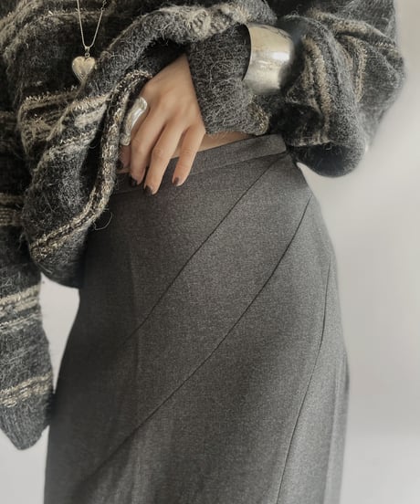 【USED】 DEBBIE SHUCHAT Long Skirt / 231028-006