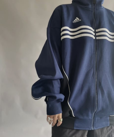 【USED】 adidas Jersey Zip-up Top / 230401-015