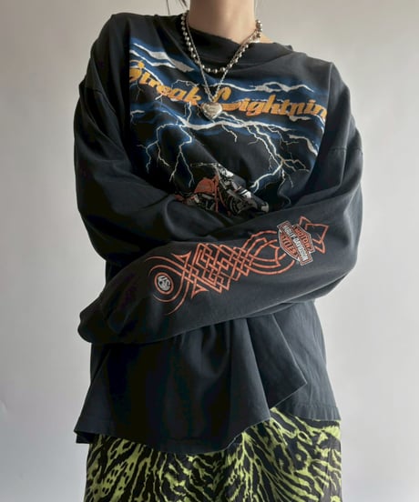 【USED】 HARLEY DAVIDSON L/S T-shirt / 251004-028