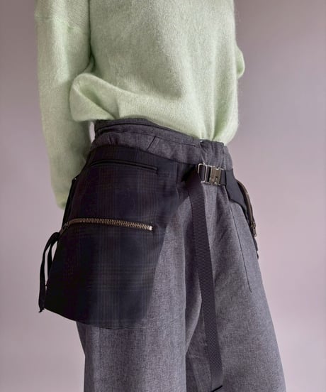 【RE;CIRCLE】 RE Suit Waist Belt Bag / 260129-005
