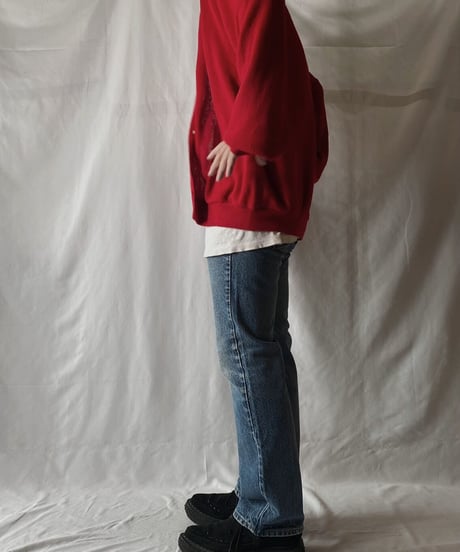 【USED】   LACOSTE Knit Cardigan⑤/210930-036