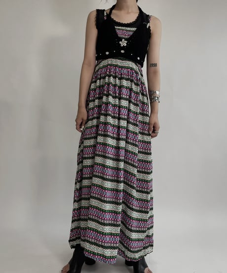 【USED】 Sleeveless One-piece / 220702-024