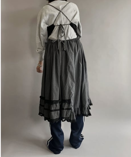 【RE;CIRCLE】 RE Camisole One-piece Gray / 220901-015