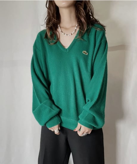 【USED】   LACOSTE Knit Top 13/211126-029