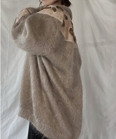 【USED】    Mohair Knit Cardigan/211216-018