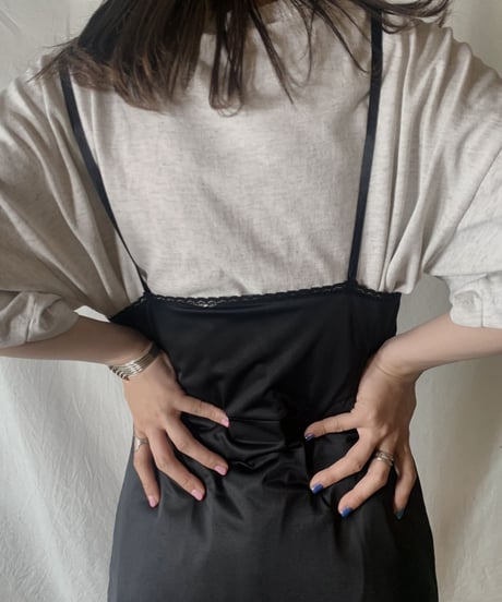 【USED】 Poly Slip Camisole① /210604-014