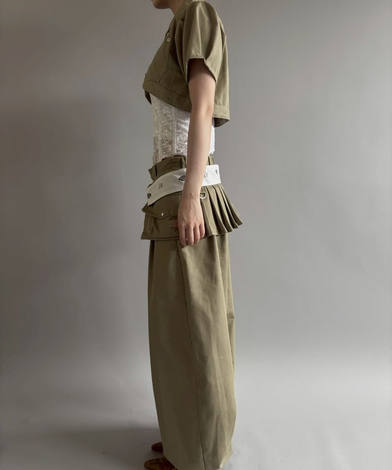 Chinatsu Aoyama】 RE Makers Shirt Khaki / 26070