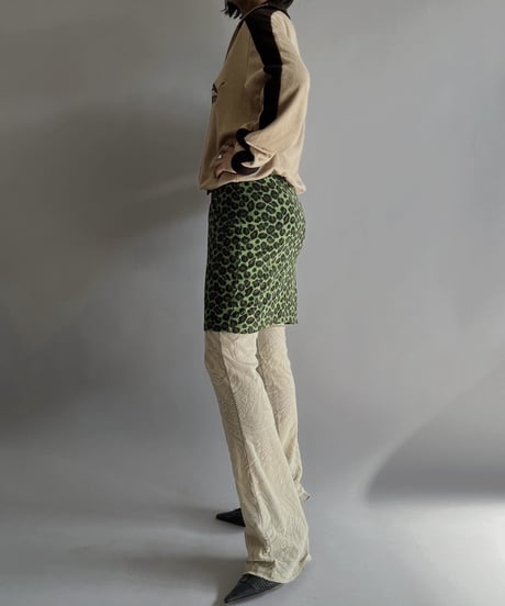 【USED 】I.AM. GIA Patterned Sheer Pants/ 240224-022