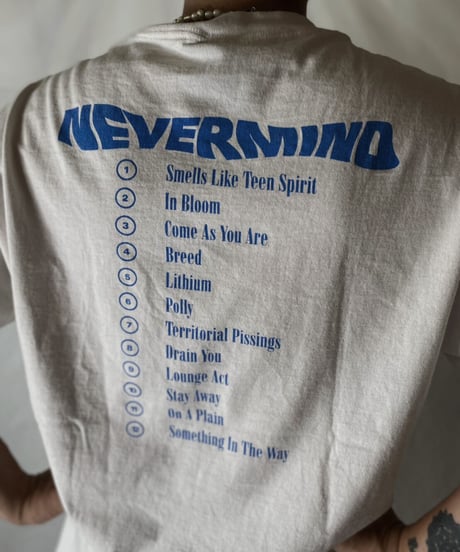 【USED】  S/S T-shirt NIRVANA/210825-011