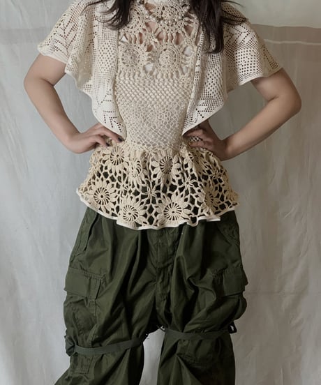 【RE;CIRCLE】RE Crocket N/S Top/210526-069