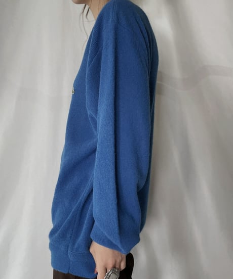 【USED】   LACOSTE Knit Top④/211126-010