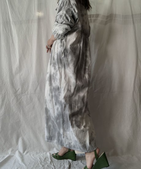 【RE;CIRCLE】 RE Medical Tie Dye L/S Gown /210613-013