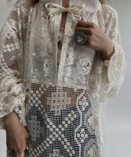 【RE;CIRCLE】 RE Crochet Lace One-piece / 220728-002