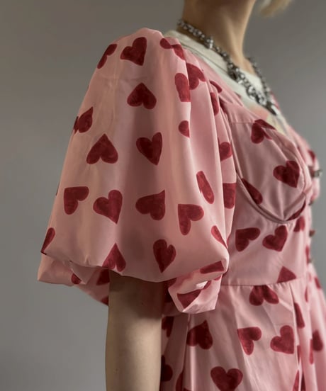 【USED】 sister jane Dead Stock Heart Pattern One-Piece / 260704-002