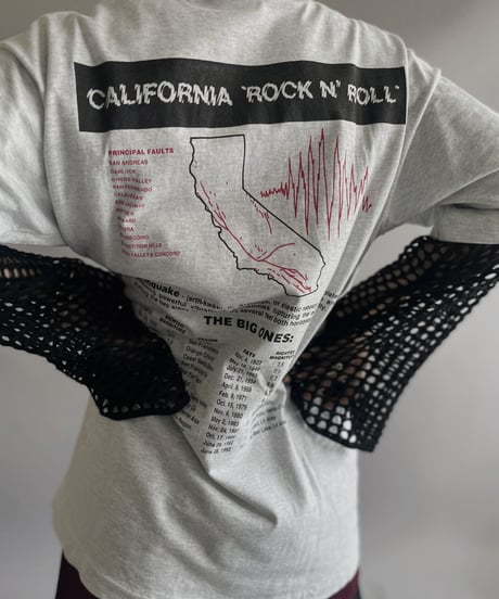 【USED】S/S 94's CALIFORNIA ROCK FACE T-Shirt/ 231009-010