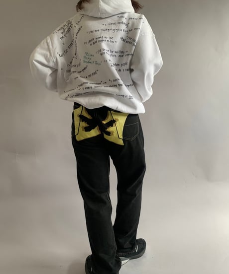【USED】 GILDAN Hand Paint Sweat Top /241102-025