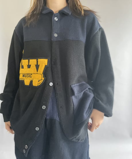 【RE;CIRCLE】 RE Acrylic Shirt Cardigan / 230220-020