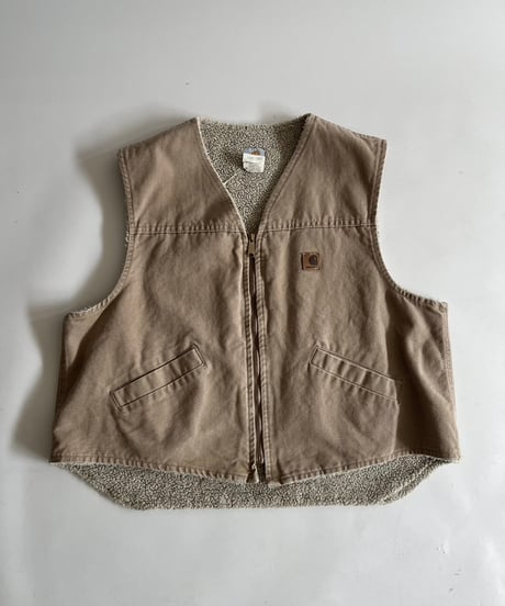 【USED】 Made in USA Carhartt Duck Vest /250222-008