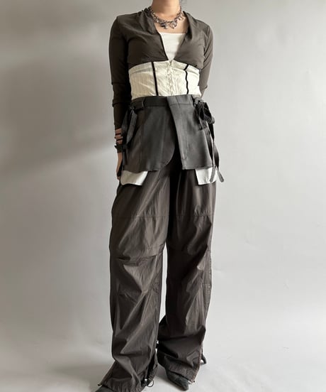 【RE;CIRCLE】 Re Suit Skirt / 250918-002