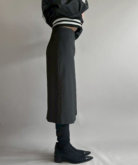 【USED】 Slit Long Skirt / 251213-003
