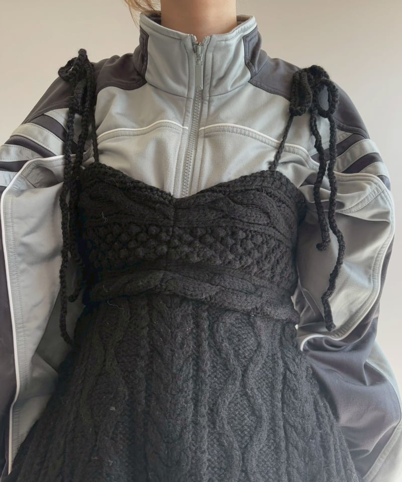 RE;CIRCLE】 RE Aran Side Slit Camisole Mini One