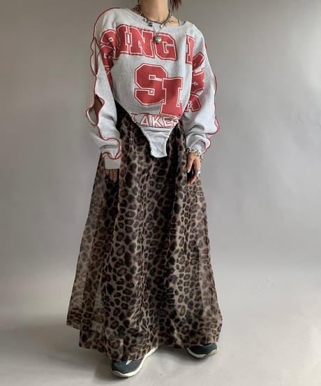 【RE;CIRCLE】 RE Mellow Leotard Sweat Top /  241017-020