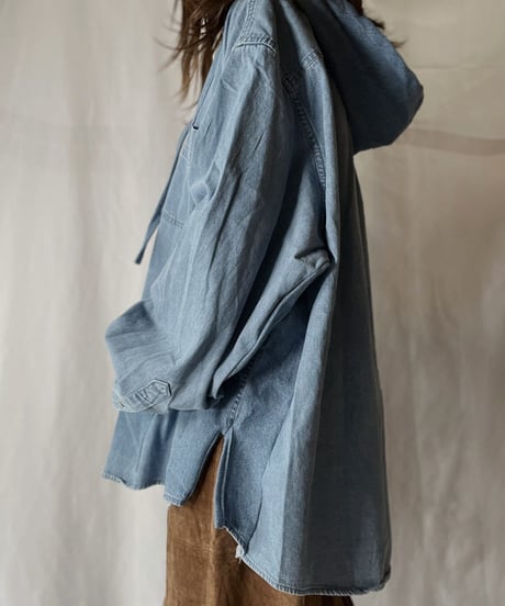 【RE;CIRCLE】 Remake Denim Mexican Parker①/210906-012
