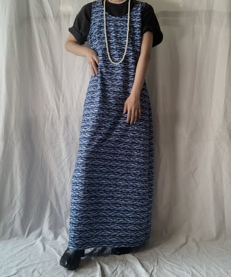 【USED】 Summer Knit N/S One-piece/210714-020