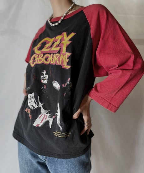 【USED】  S/S T-shirt Ozzy Osborne/210825-036