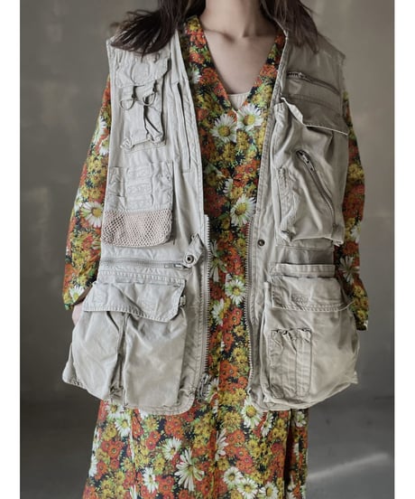 【USED】  Fishing Vest①/220220-003