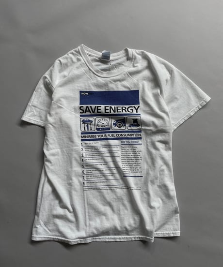 【USED】GILDAN SAVE ENERGY T-Shirt /240720-034
