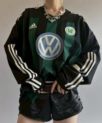 【USED】 10~11's adidas VfL Wolfsburg Soccer Shirt / 260530-024
