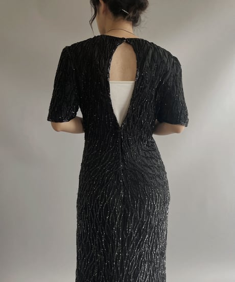 【USED】 Silk Spangle One-Piece/ 230722-019