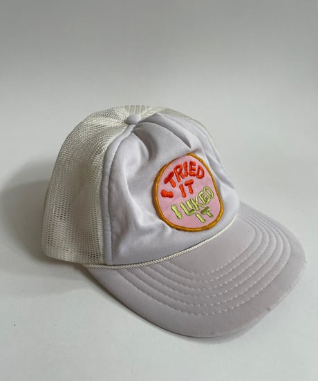 【USED】 Logo Cap "I tried it I like it" /220711-024