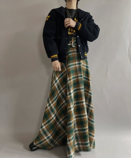 【USED】  Wool Stadium Jacket / 221105-022