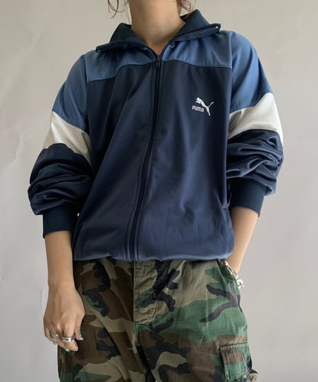【USED】  80's Puma Jersey Top/241116-026